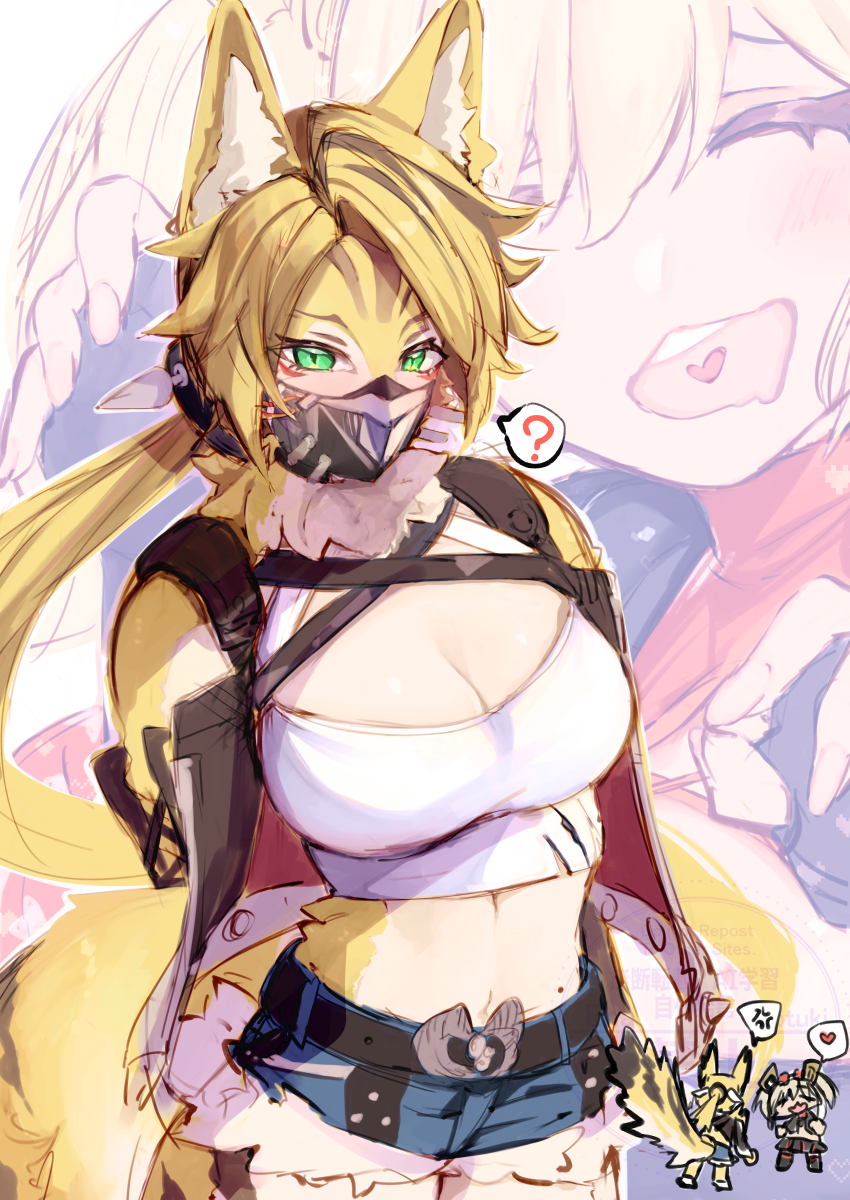 burnice white and pulchra fellini (zenless zone zero) drawn by ototuki_ena