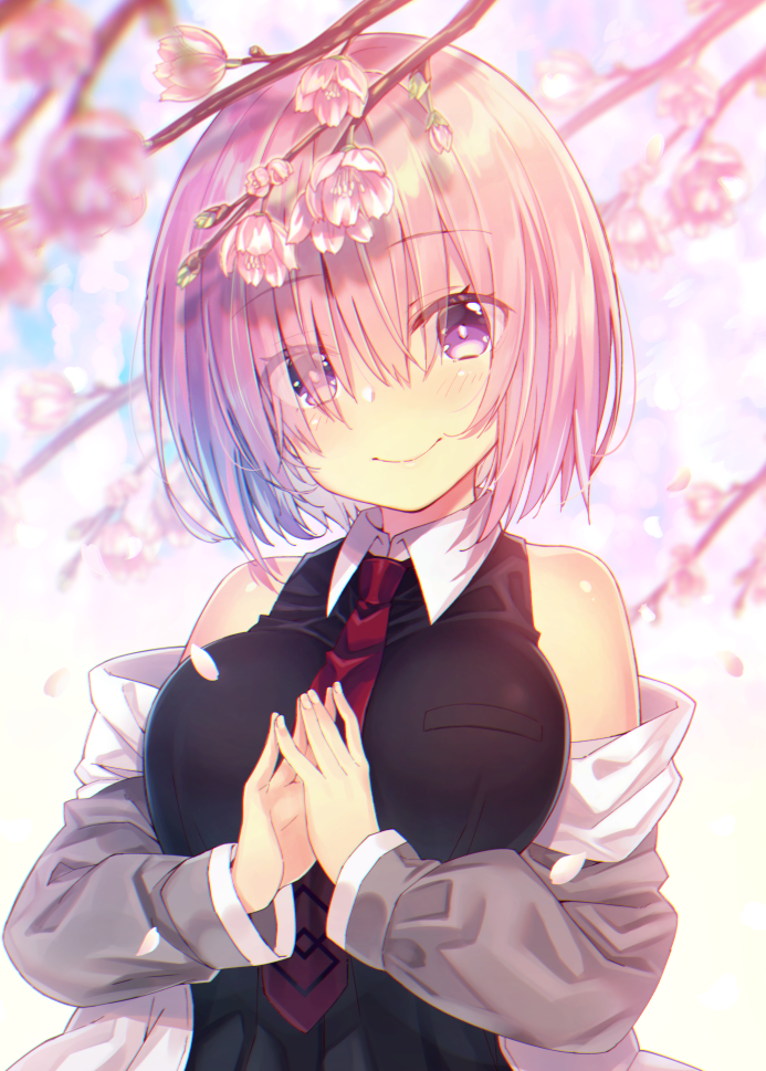 mash kyrielight (fate and 1 more) drawn by kokusan_moyashi