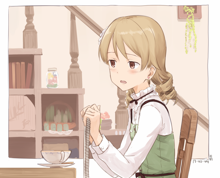 morikubo nono (idolmaster and 1 more) drawn by kawashina_(momen_silicon)