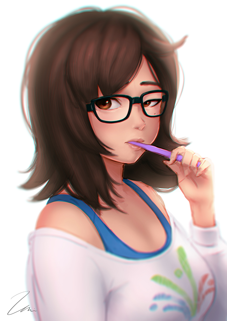 mei and pajamei (overwatch and 1 more) drawn by umigraphics