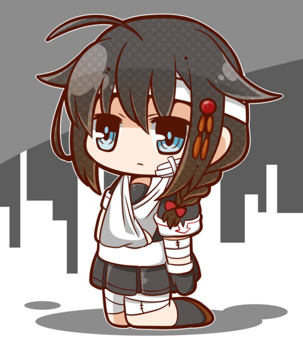 shigure and shigure kai ni (kantai collection) drawn by bloom2425