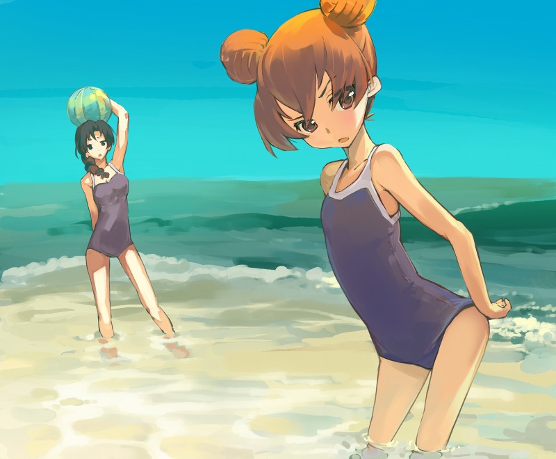 aisaka taiga and kawashima ami (toradora!) drawn by itachi_(3dt)