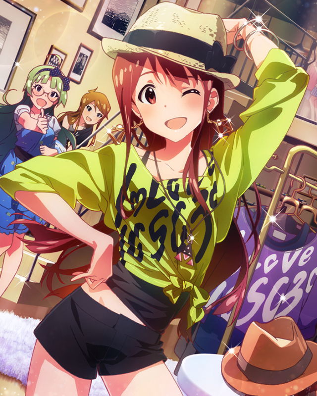 tokoro megumi, tanaka kotoha, and shimabara elena (idolmaster and 1 more)