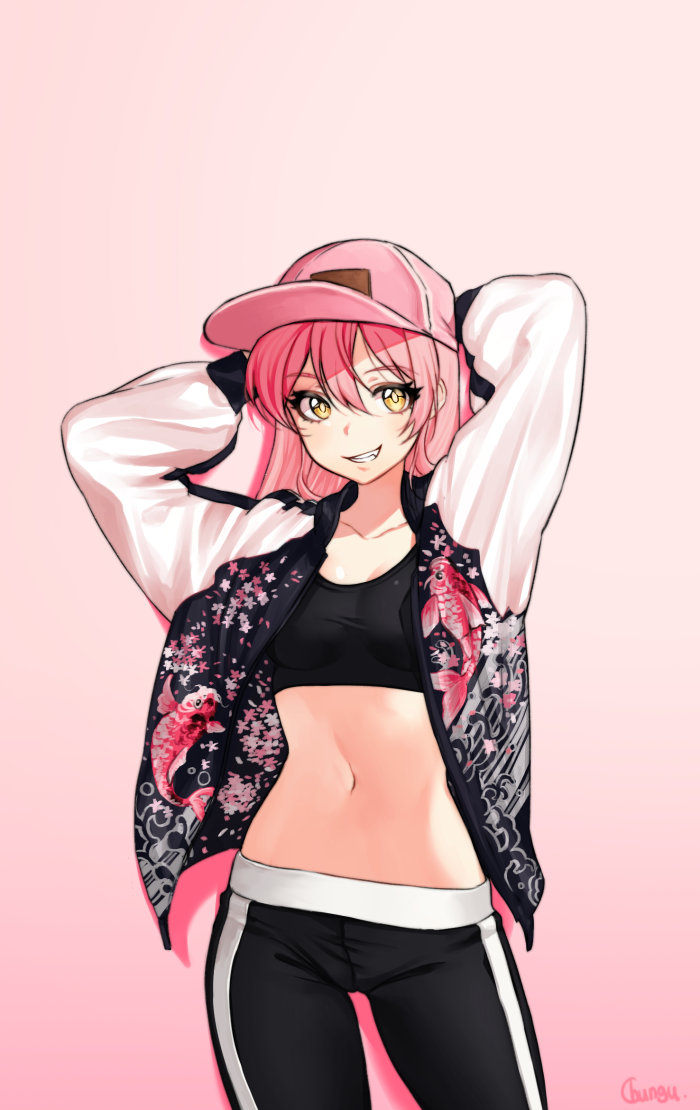 jougasaki mika (idolmaster and 1 more) drawn by chungu