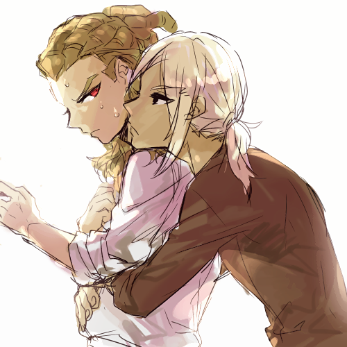 kidou yuuto and gouenji shuuya (inazuma eleven and 1 more) drawn by kairi_(kai_ri)