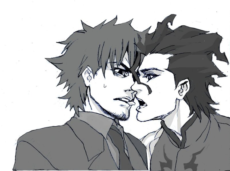 emiya kiritsugu and diarmuid ua duibhne (fate and 1 more) drawn by nobita_(makoto7060355)