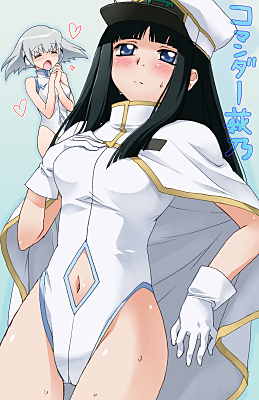 senkouji hagino and tsubael (blue drop) drawn by saipaco