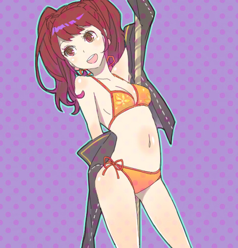kujikawa rise (persona and 1 more) drawn by hrmd