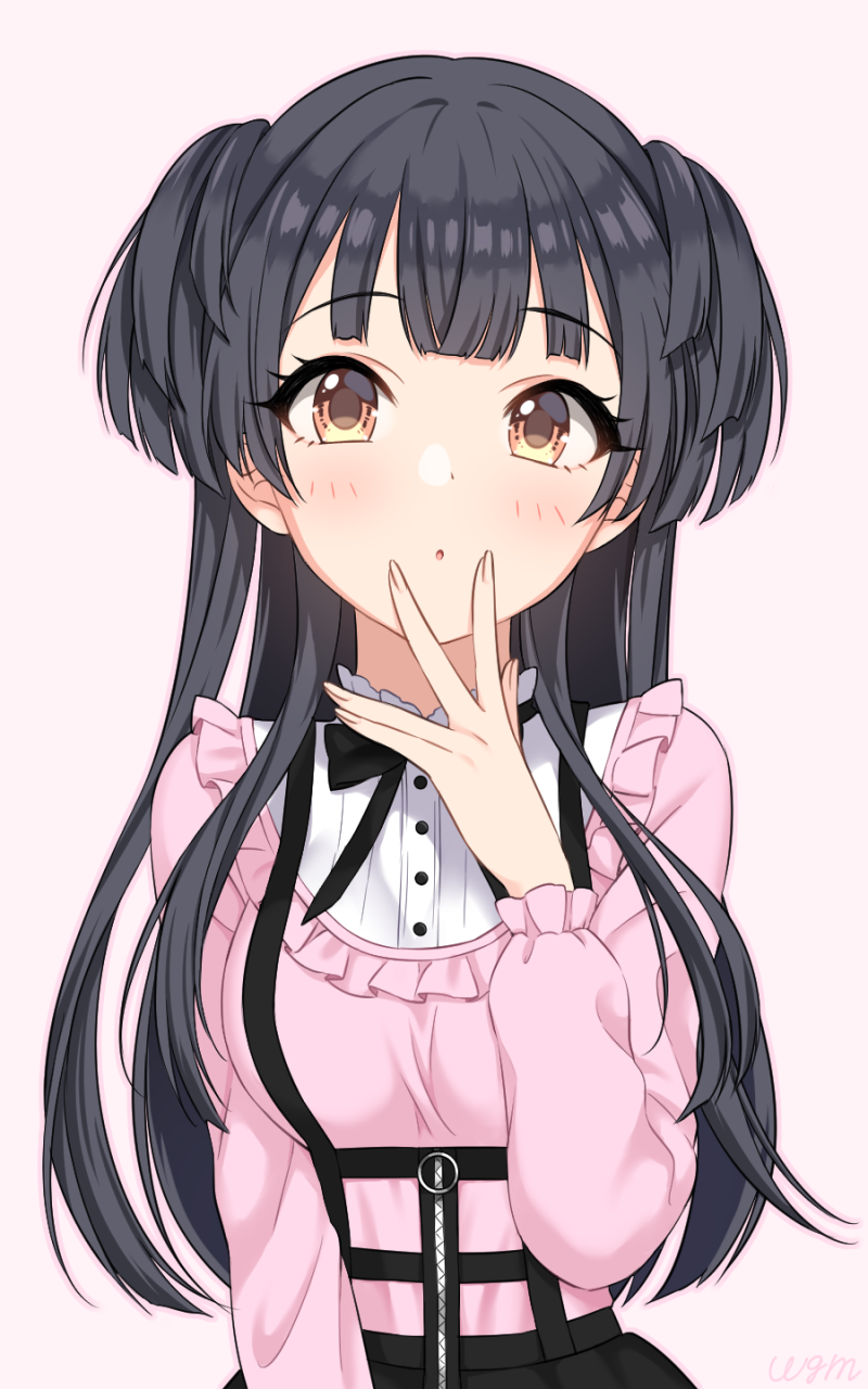 mayuzumi fuyuko (idolmaster and 1 more) drawn by wgm_oekaki