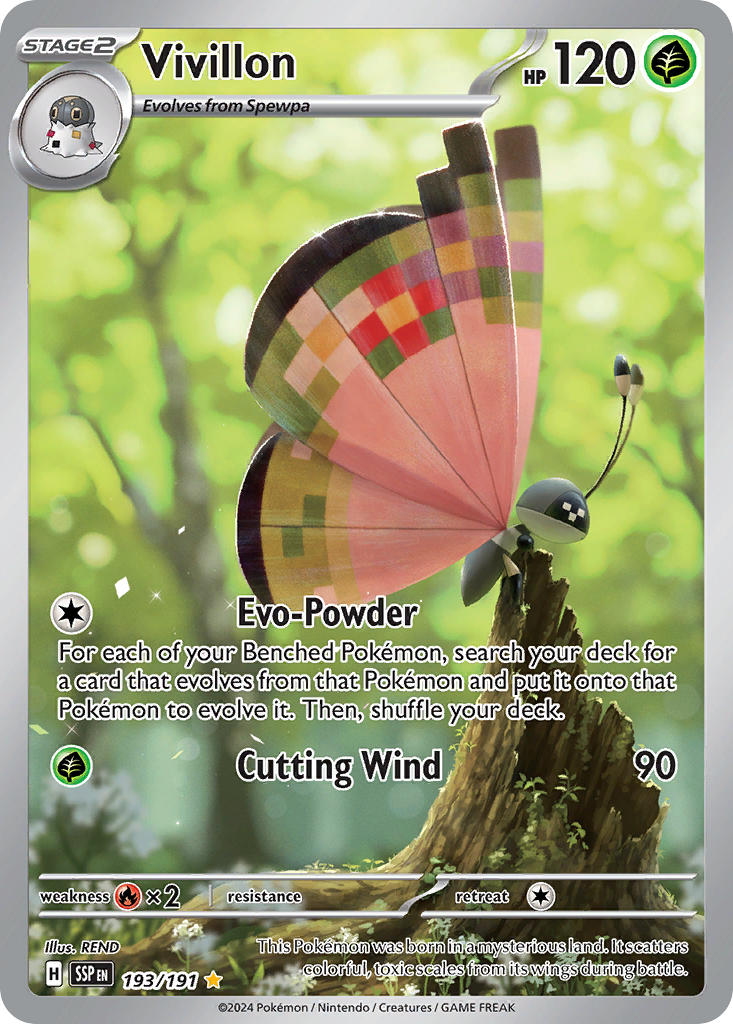 vivillon and spewpa (pokemon and 1 more) drawn by rend