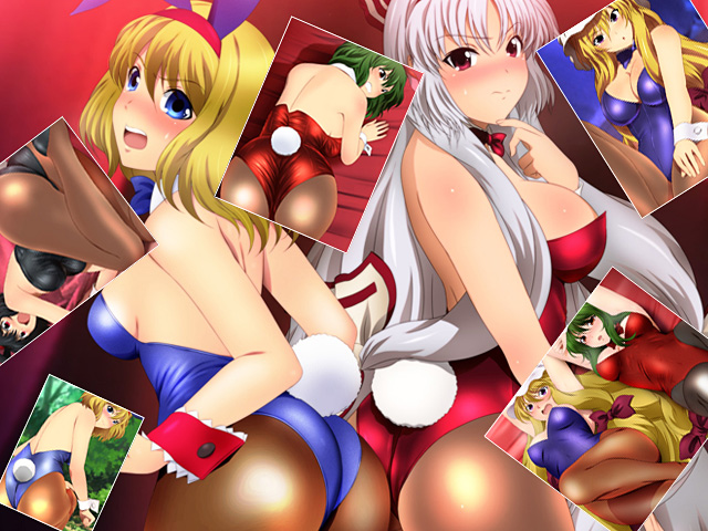 alice margatroid, yakumo yukari, shameimaru aya, fujiwara no mokou, and kazami yuuka (touhou) drawn by yadokari_genpachirou