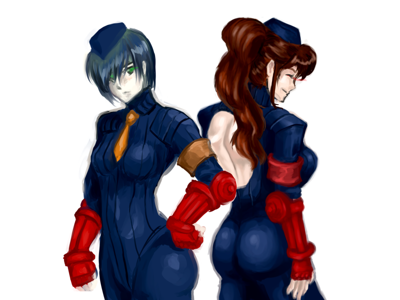 juni, juli, july, and june (street fighter and 2 more) drawn by nami2