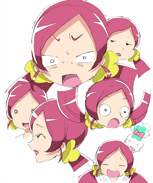 hanasaki tsubomi and chypre (precure and 1 more) drawn by owarine_miku