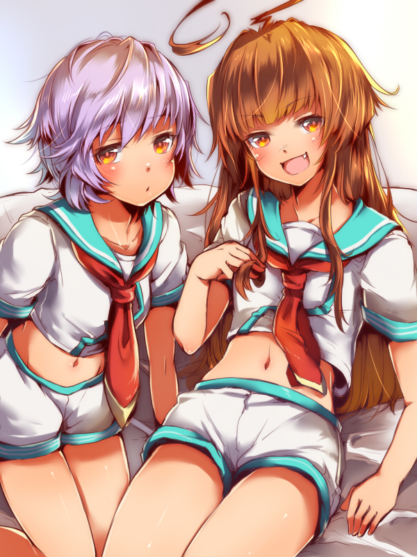 kuma and tama (kantai collection) drawn by mataichi_mataro