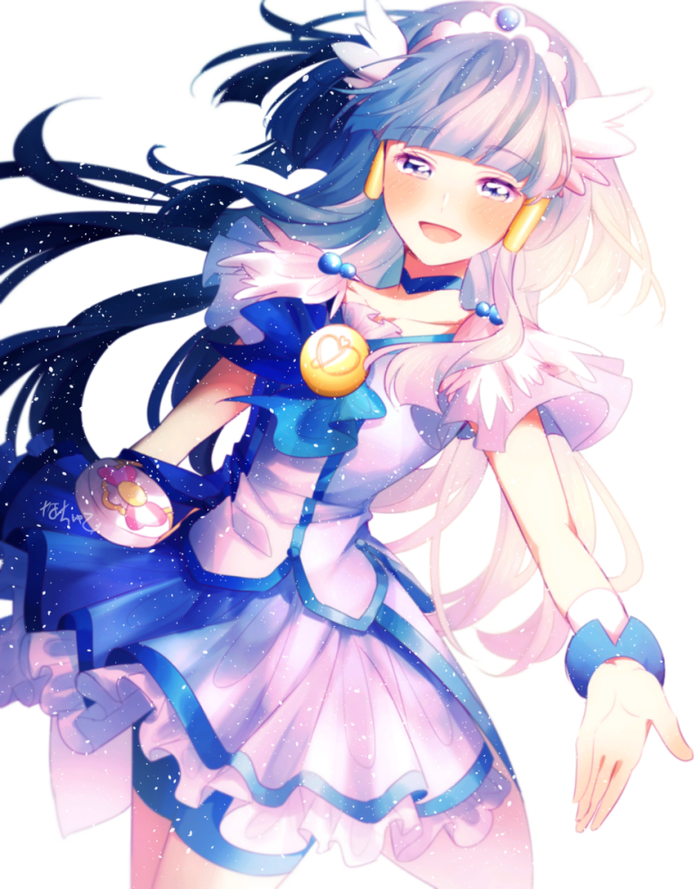 aoki reika and cure beauty (precure and 1 more) drawn by nachuchoco