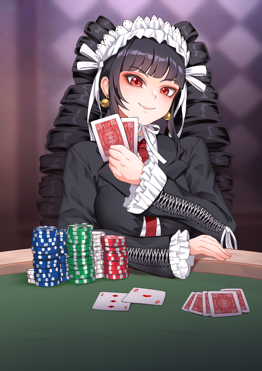 celestia ludenberg (danganronpa and 1 more) drawn by hadant