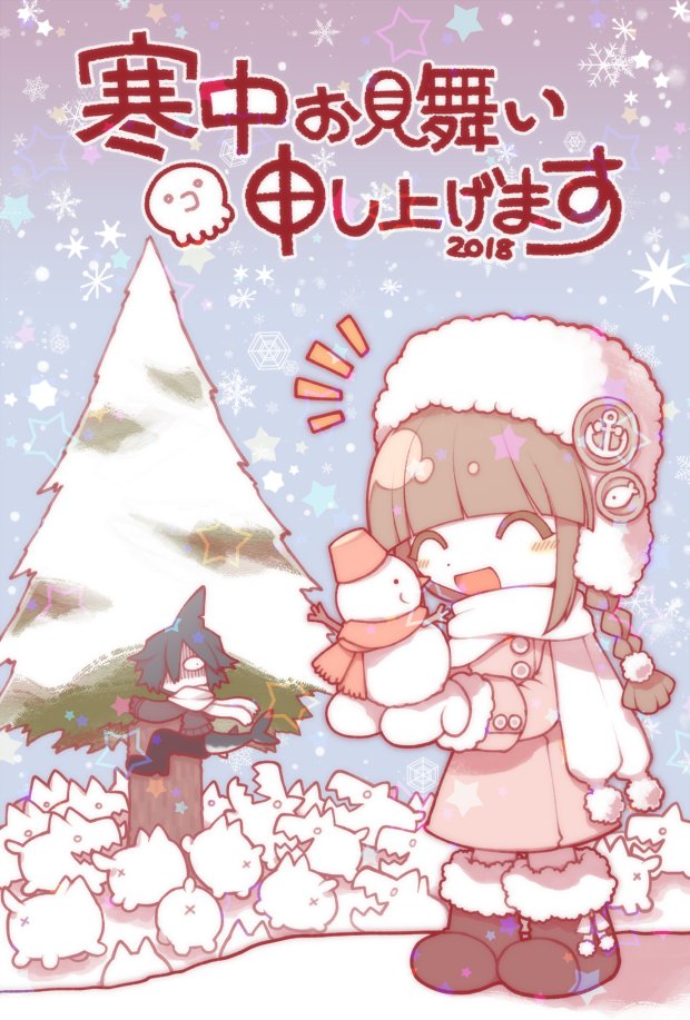 wadanohara, samekichi, and tarako (funamusea and 1 more) drawn by funamusea_(artist)