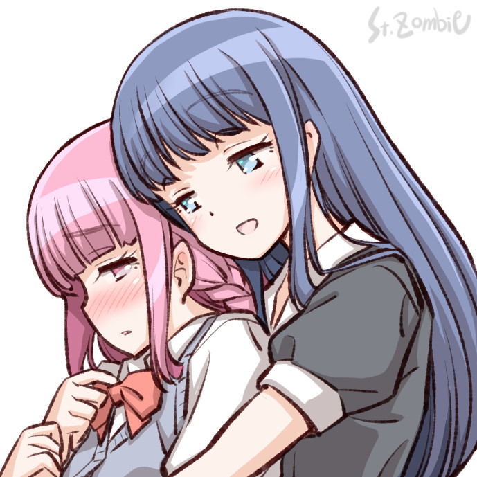tamaki iroha and nanami yachiyo (mahou shoujo madoka magica and 1 more) drawn by studiozombie