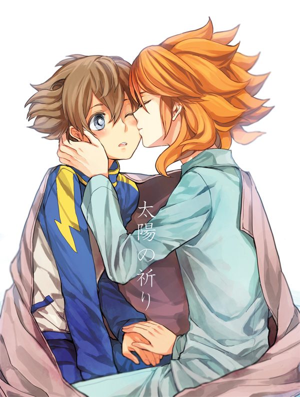 matsukaze tenma and amemiya taiyou (inazuma eleven and 1 more) drawn by cezaria