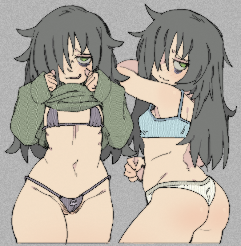 kuroki tomoko (watashi ga motenai no wa dou kangaetemo omaera ga warui!) drawn by pantsu-ripper