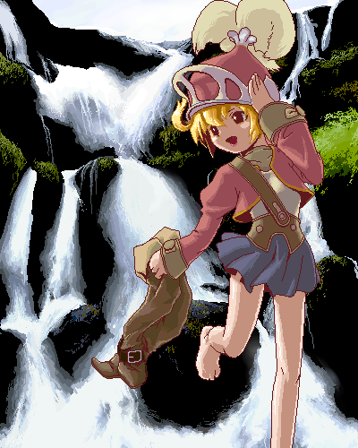 ramza beoulve and onion knight (final fantasy and 1 more) drawn by mikuni_aoi