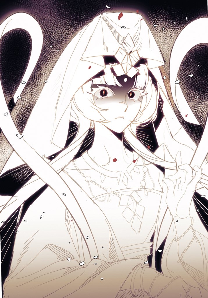 mystic flour cookie (cookie run and 1 more) drawn by sumooo_(ga_ilil)