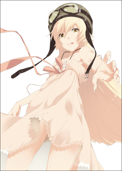 oshino shinobu (monogatari and 1 more) drawn by mizuki_makoto