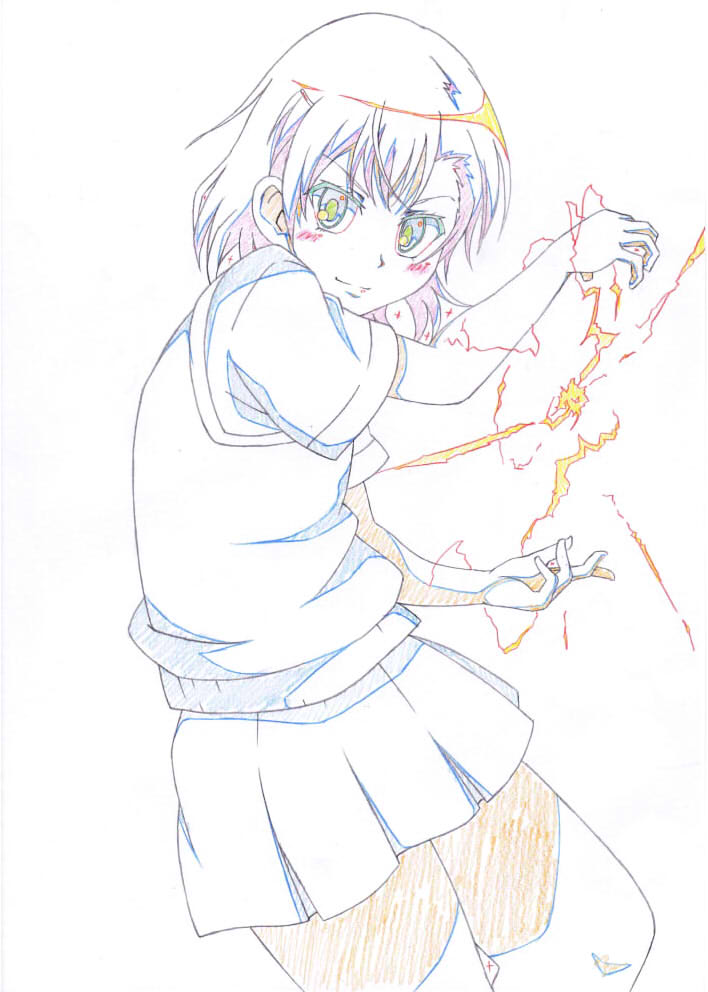 misaka mikoto (toaru majutsu no index and 1 more) drawn by takeru1031