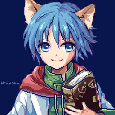 leon geeste (star ocean and 1 more) drawn by hiroita