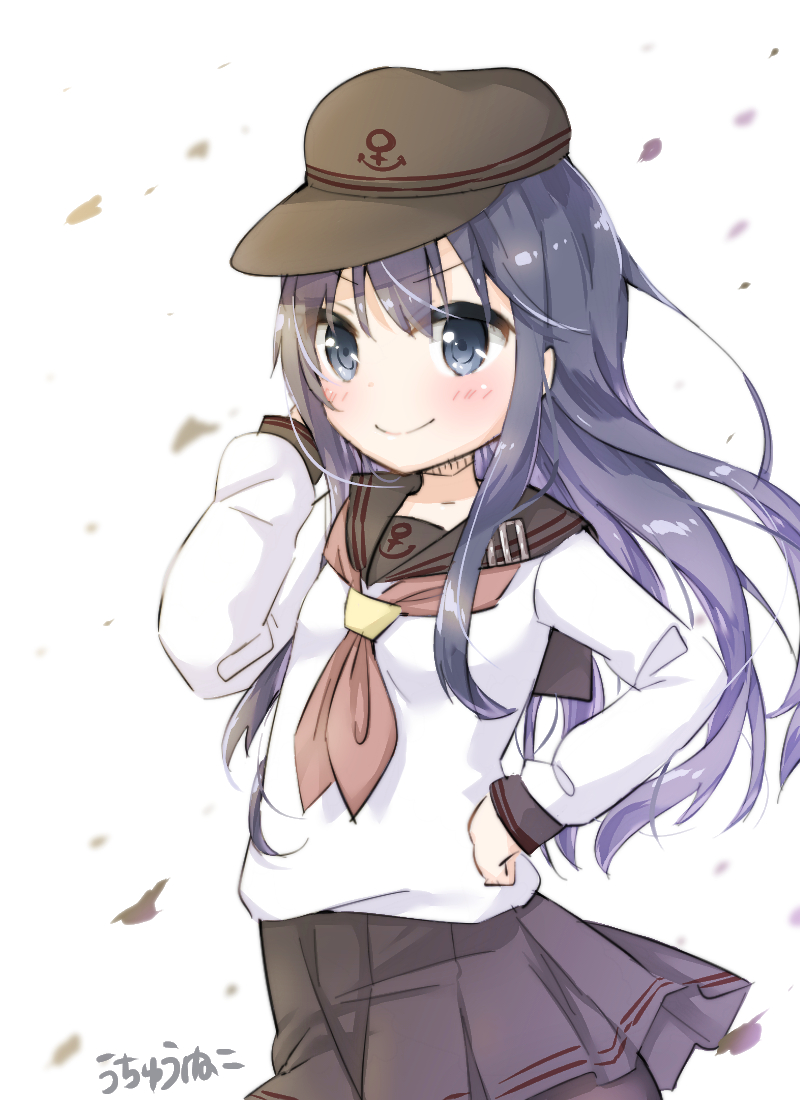 akatsuki and akatsuki kai ni (kantai collection) drawn by uchuuneko
