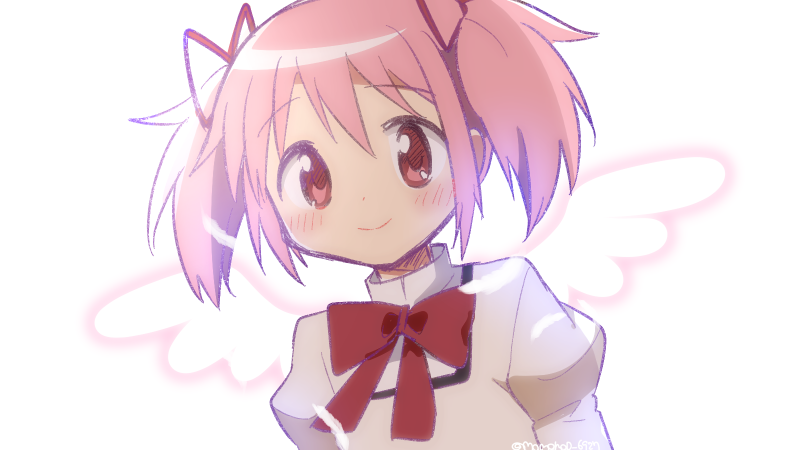 kaname madoka (mahou shoujo madoka magica) drawn by momo_tomato