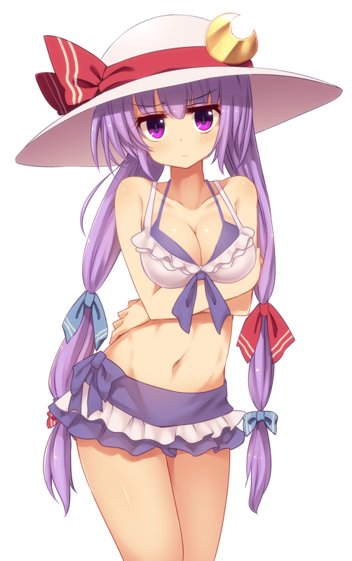 patchouli knowledge (touhou) drawn by kuresento and maturiuta_sorato