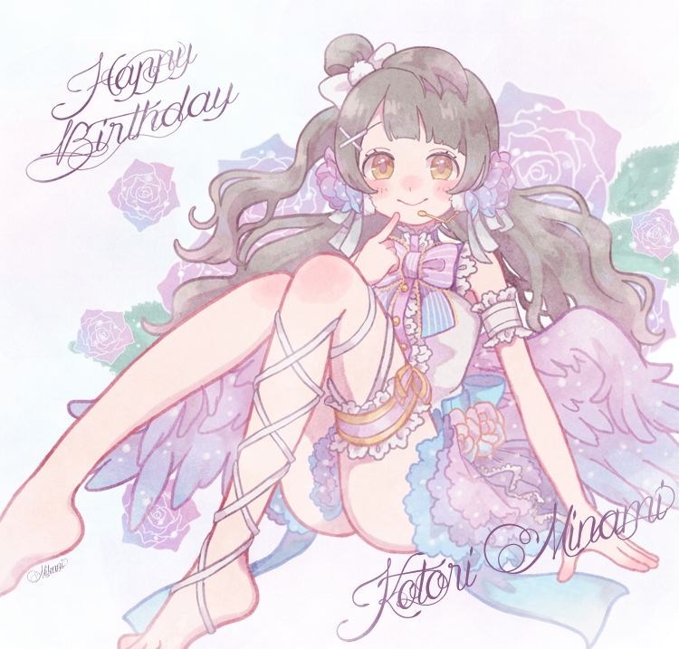 minami kotori (love live! and 2 more) drawn by mikuni_(open-ranka)