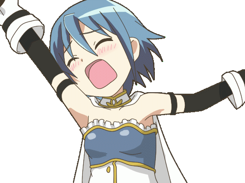 miki sayaka (mahou shoujo madoka magica) drawn by hangaku