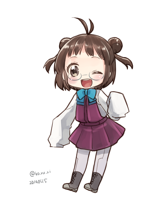 naka and makigumo (kantai collection) drawn by koruri