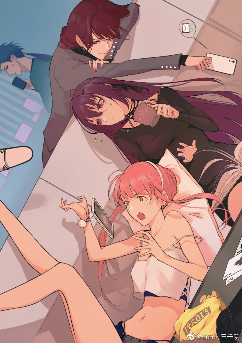 scathach, cu chulainn, scathach skadi, and medb (fate and 2 more) drawn by reroi