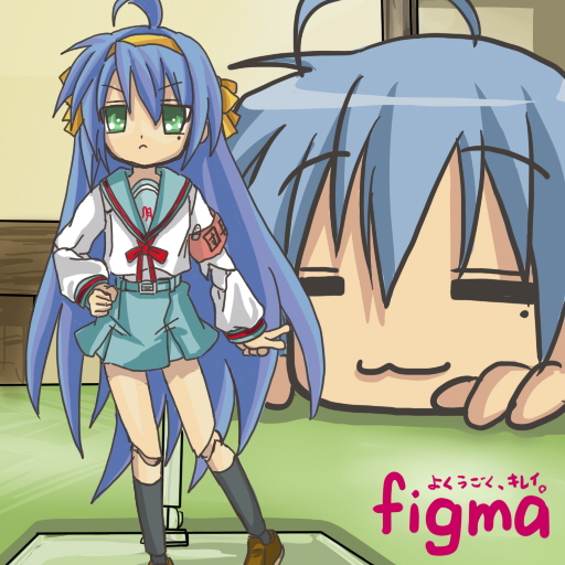 suzumiya haruhi, izumi konata, and hirano aya (suzumiya haruhi no yuuutsu and 1 more) drawn by yoshino_naika