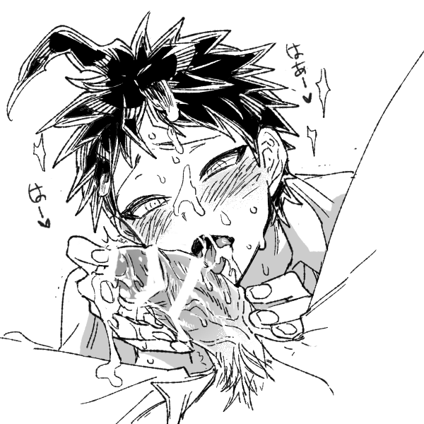hinata hajime (danganronpa and 1 more) drawn by uurin