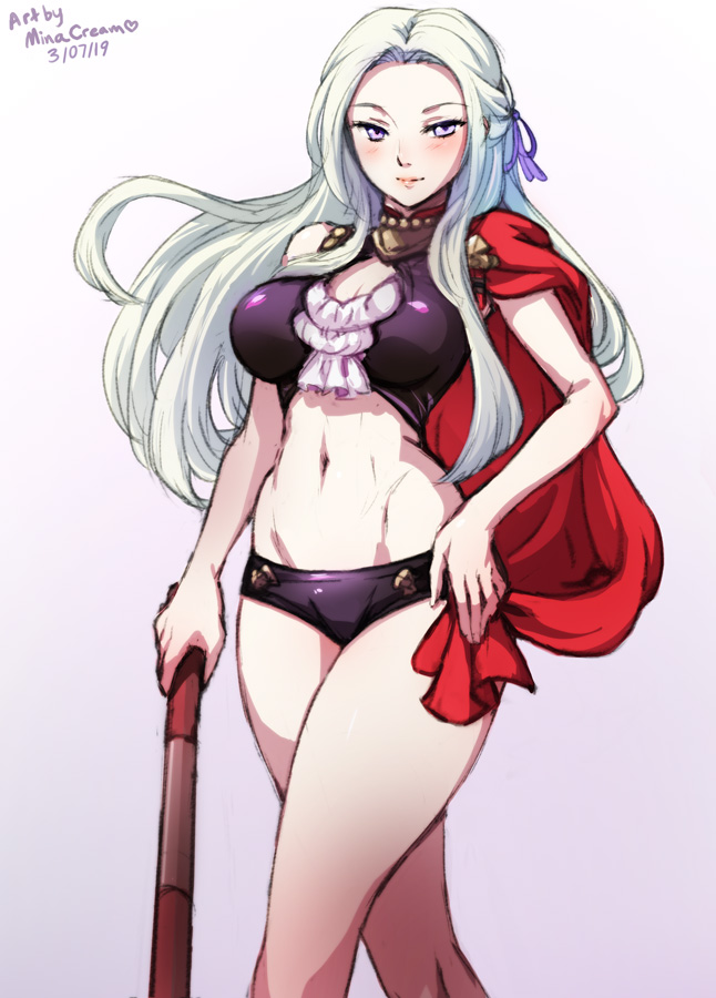 edelgard von hresvelg (fire emblem and 1 more) drawn by mina_cream