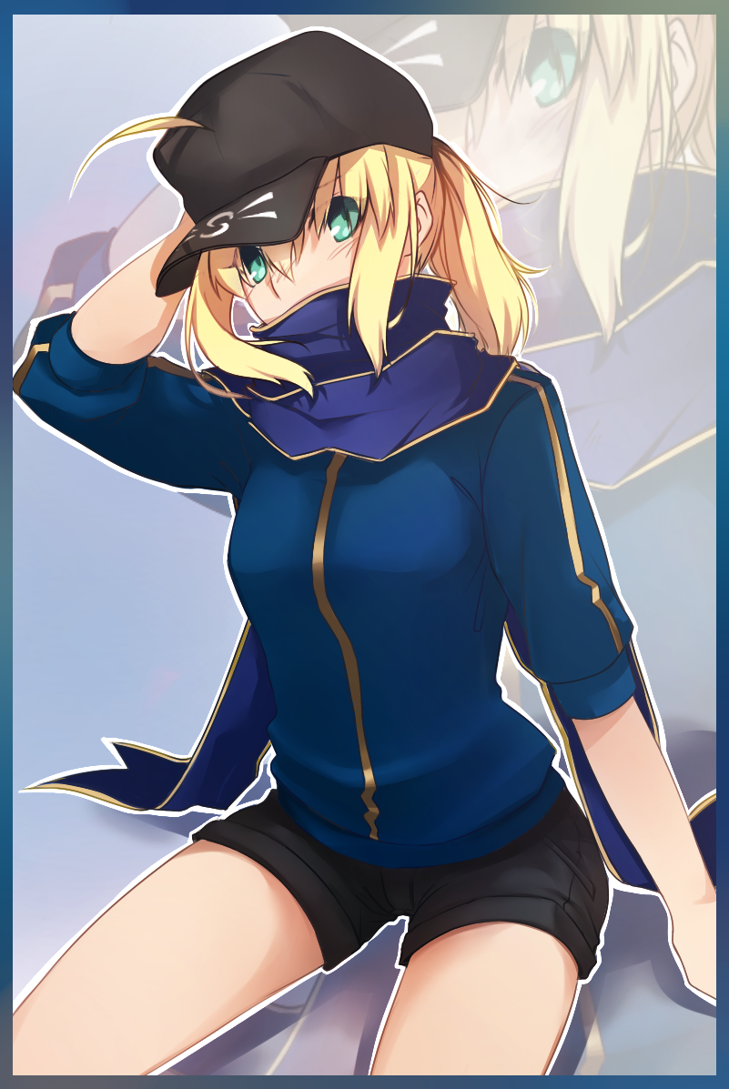 artoria pendragon and mysterious heroine x (fate and 1 more) drawn by tusia