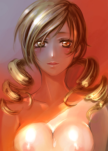 tomoe mami (mahou shoujo madoka magica) drawn by sadamesada