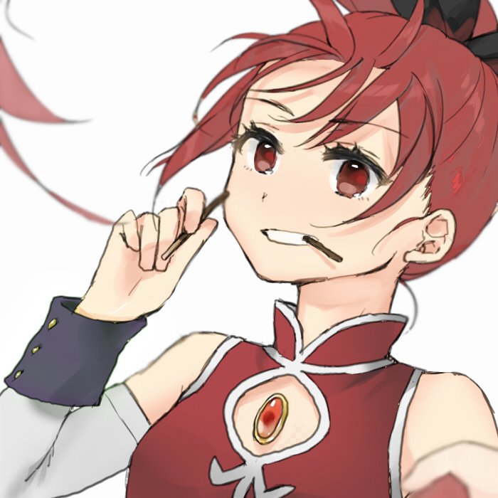 sakura kyoko (mahou shoujo madoka magica) drawn by tsuduya_(knt31)
