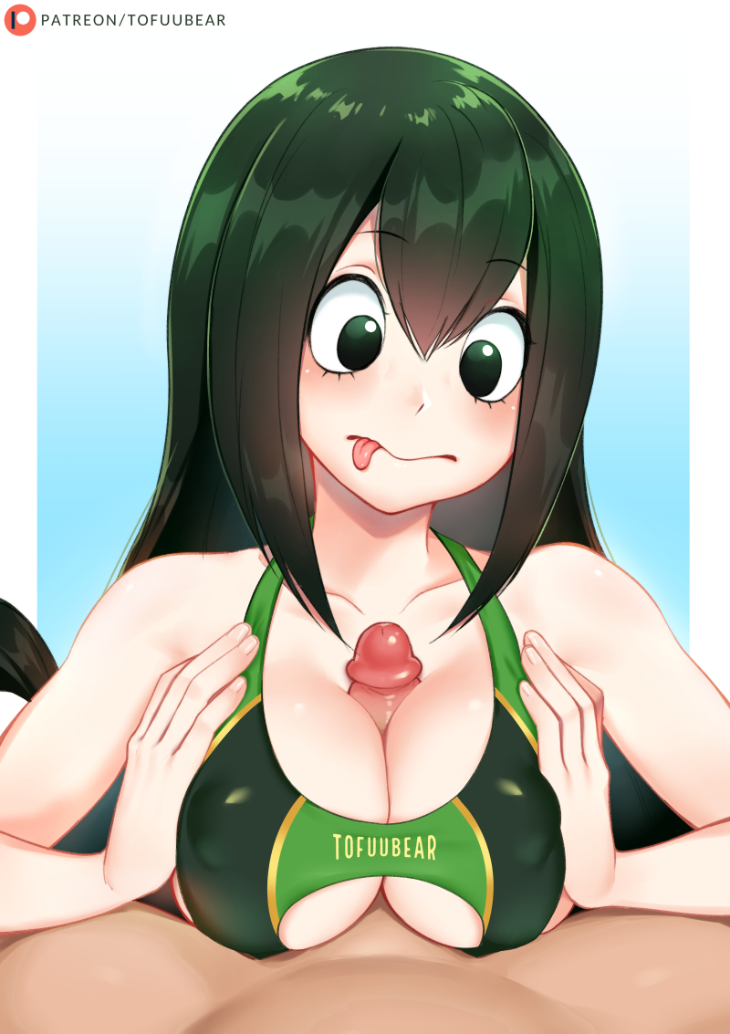 asui tsuyu (boku no hero academia) drawn by tofuubear