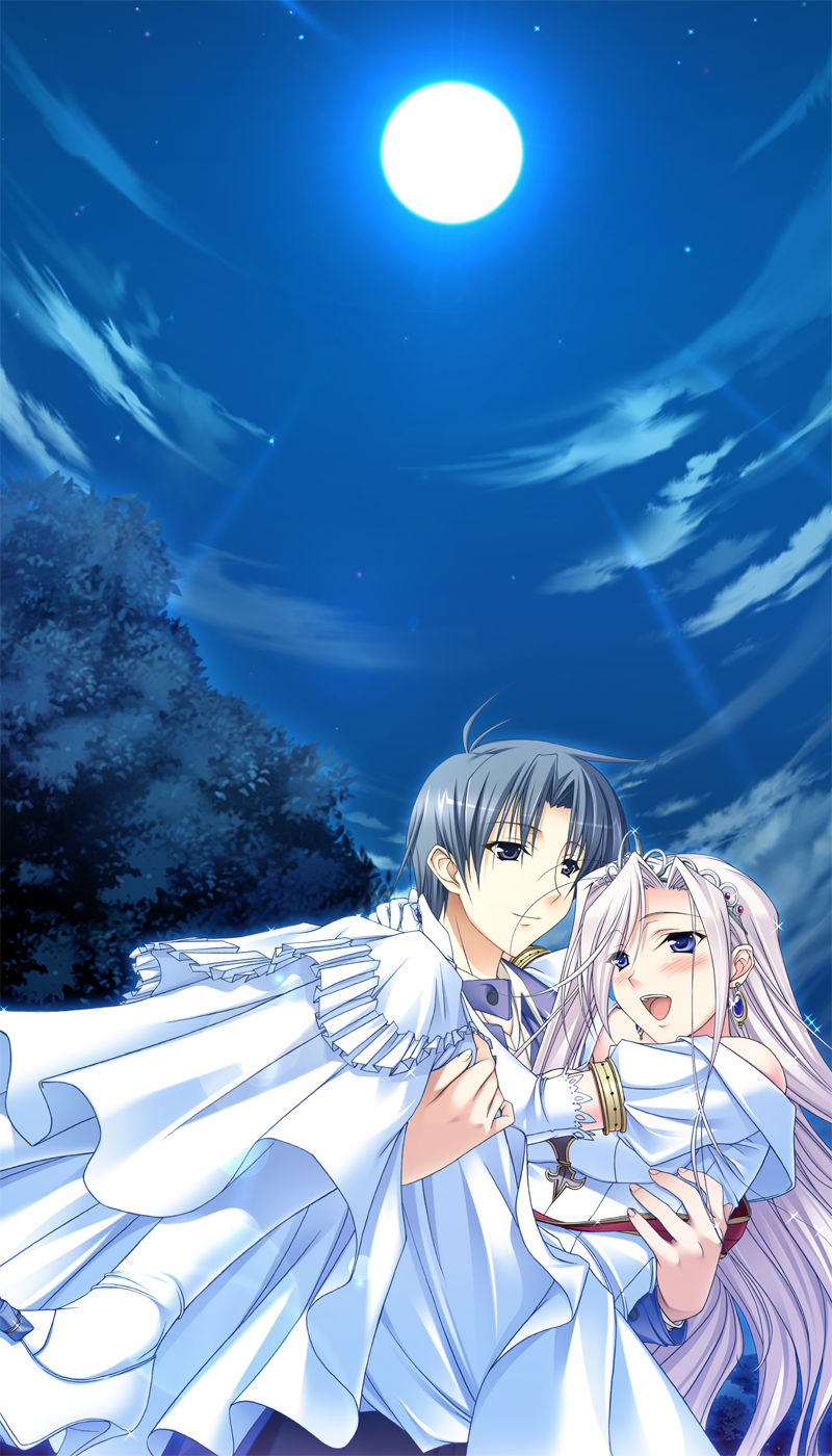 charlotte hazellink and arima teppei (princess lover) drawn by komori_kei