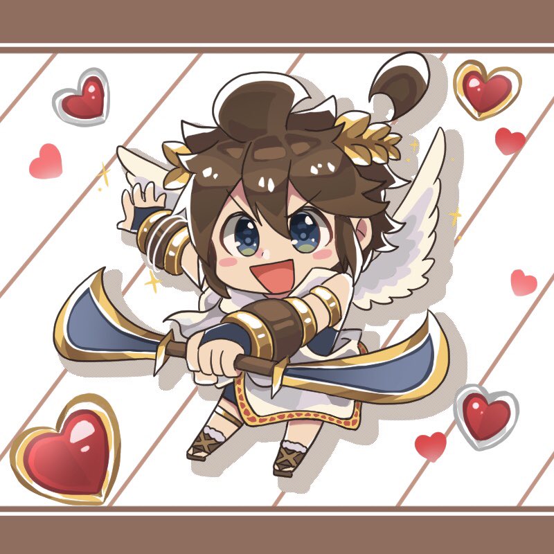 pit (kid icarus and 1 more) drawn by waffuum