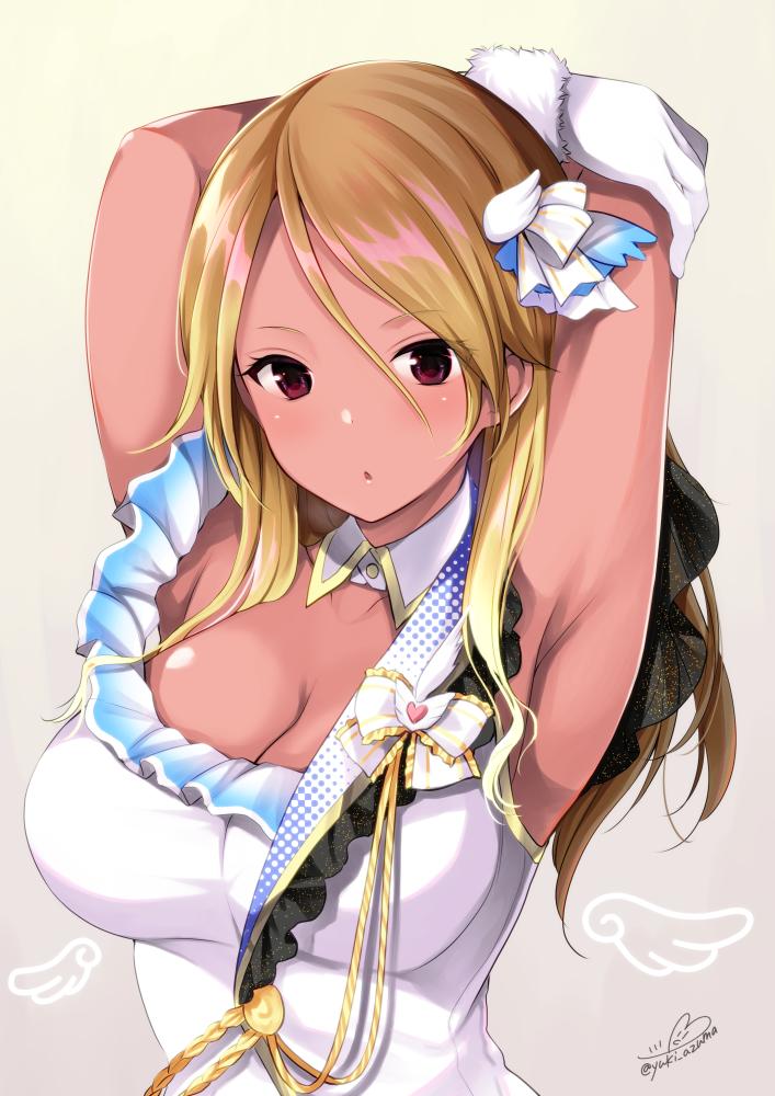 izumi mei (idolmaster and 1 more) drawn by azuma_yuki