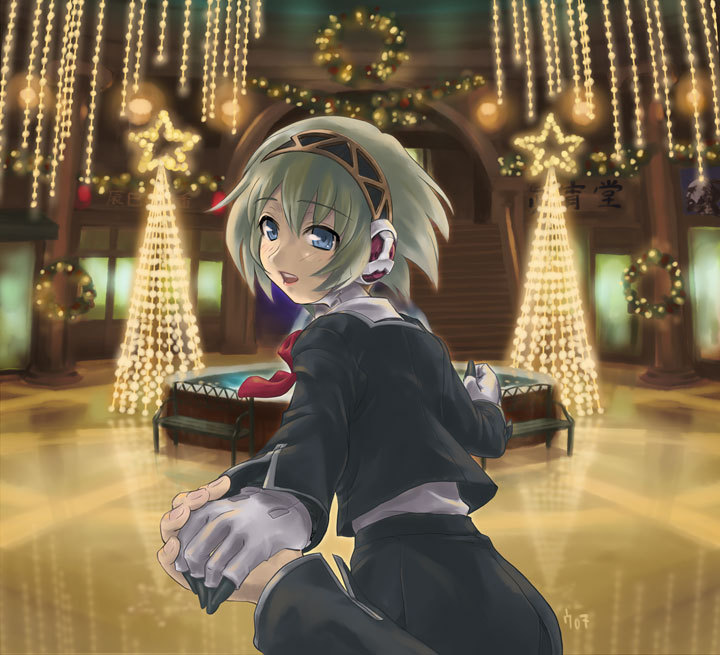 aigis (persona and 1 more) drawn by ugai_yuichi