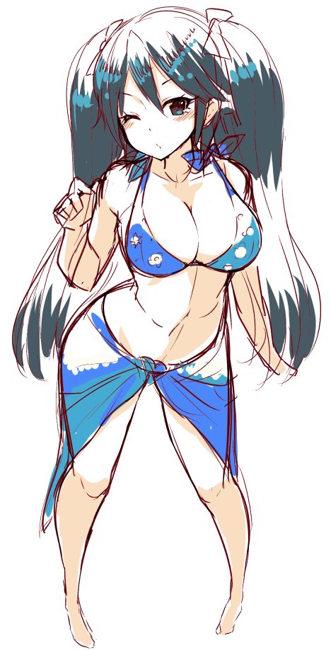 isuzu and isuzu kai ni (kantai collection) drawn by suruga_(xsurugax)