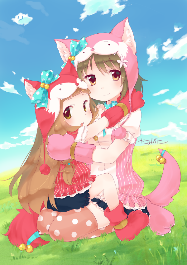 mimura kanako and ichihara nina (idolmaster and 1 more) drawn by tarabagani