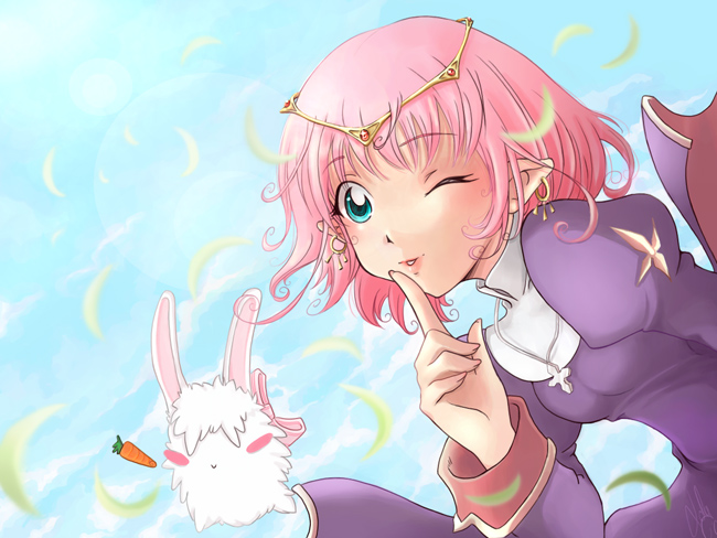 priest and lunatic (ragnarok online) drawn by lola-art